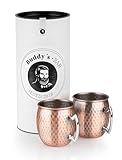 Buddy´s Bar Lot de 2 gobelets Moscow Mule en acier