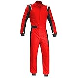 Jueshanzj Combinaison de course de karting, 1 pièce,