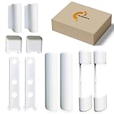 Lot de 2 capuchons de protection pour fenêtre en PVC