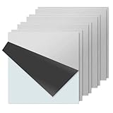 BBYPP 8 Pièces Plaque en Aluminium 20 x 20cm, Feuille