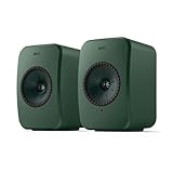 KEF LSX II LT Enceintes d'étagère sans fil, vert sauge,