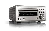 Denon RCD-M41DAB Récepteur FM/DAB/CD, Bluetooth argenté