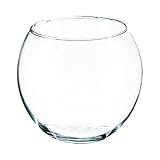Atmosphera - Vase boule verre - transparent - D15 cm