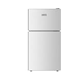 Mini réfrigérateur 2 portes silencieux, parfait pour