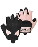 OTraki Gants de gym pour femme, gants d'haltérophilie