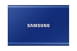 Samsung SSD Externe T7 1 To, Bleu, MU-PC1T0H/WW, Vitesse