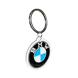 Nostalgic-Art 48033 Porte-clés rond avec logo BMW 4
