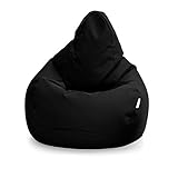 Loft 25 – Pouf poire pour gamer, pour extérieur et