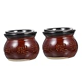 BESTonZON 2 Pièces Cruche Batterie De Cuisine Antiadhésive