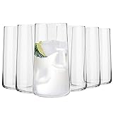 Krosno Verre à Eau Jus Highball | Lot de 6 | 540 ML