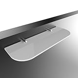 Étagère en acrylique de 300 mm x 100 mm blanc