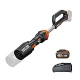 WORX Souffleur sans fil brushless 20V WG543E, vitesse