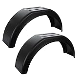 KNOTT 2 x Garde-Boue remorque 13 Pouces en Plastique