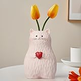 BestAlice 1 pcs Vase en résine Sculpture Art Pot de