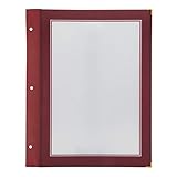 Securit Lot de 5 Inserts Double-face pour Protège-menus