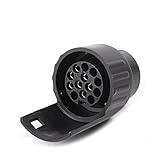 ETUKER Convertisseur de Prise Remorque 7 à 13 Broches