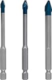 Bosch 3x Coffrets de forets Expert HEX-9 HardCeramic