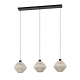 EGLO Suspension Midsumer, lampe suspendue 3 flammes