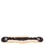 BR Sangle de dressage courte en peau de mouton naturel