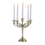 Nuptio Bougeoirs pour Bougies Chandeliers 5 Chandeliers