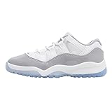 Nike 11 Retro Low PS Baskets pour enfant Blanc/bleu/gris