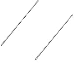 Generico Aiguille double crune, double œillet en acier,