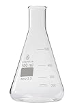 Borostar Erlenmeyer Boro 3.3 Flacon gradué à col étroit