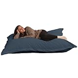 Pouf Géant XXL d’Intérieur en Velours Côtelé 180 x