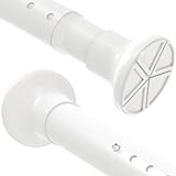 Tringle à rideau de douche extensible télescopique