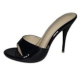 Miyoopark Mules sexy pour femme avec talon aiguille