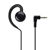 UAYESOK Oreillette 3,5 mm pour réception/écoute uniquement,