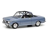 Schuco BMW 2002 Baur Cabriolet Bleu métallisé 1:43
