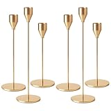 Druuzyl 6 Bougeoirs Dorés Vintage 33/29/23cm - Chandelier