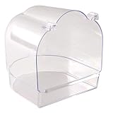 Trixie Baignoire couverte pour oiseaux Forme semi-circulaire