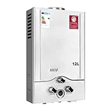 Chauffe-eau à Gaz 12LPM,Chauffe-eau Instantané 24KW
