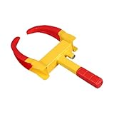 Mesybveo Sabot de roue antivol avec 2 clés, antivol