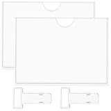 Raxfekro 4 pièces support de billet de stationnement