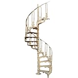 Biscottini escalier en colimaçon 300x100x100 cm | Escalier