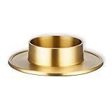 FRITZ COX Bougeoir doré en laiton « Memento » pour