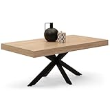 IDMarket - Table Basse rectangulaire Alix 110 cm Pied