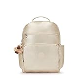 Kipling Sac à dos à langer So Baby, Doré étoilé métallisé,