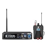 D Debra Audio PRO ER-102 UHF Système de moniteur intra-auriculaire