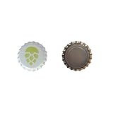 Lot de 100 capsules de houblon - 26 mm - Absorbe l'oxygène