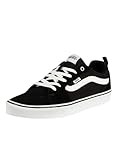 Vans Homme Baskets Filmore En Toile De Daim, Black/White,
