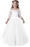 Aibaowedding Robe de princesse pour fille - Robe de