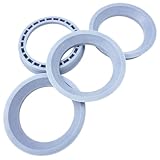 4x Bagues de centrage Ronal 76,0 à 57,0 mm | Plastique