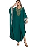 Djellaba Femme Traditionnelle dans Le Style d'un Caftan