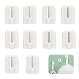 10Pcs Crochets Autocollants, Crochets Adhésifs, Supports