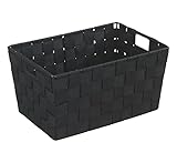 WENKO Panier de salle de bains Adria S, noir - panier