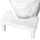 Chiluxendo Tabouret de salle de bain (blanc), physiologique,